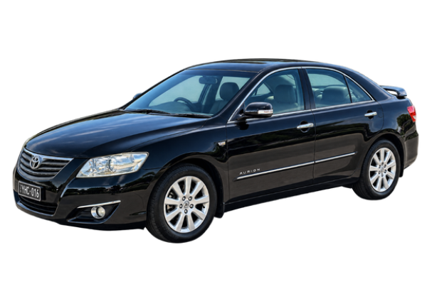 Glossy Black Toyota Aurion