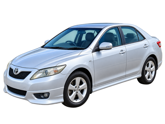 Silver Toyota Sedan (2)