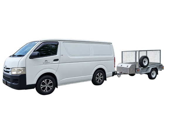 White Van Towing